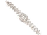 a diamond bracelet, by van cleef