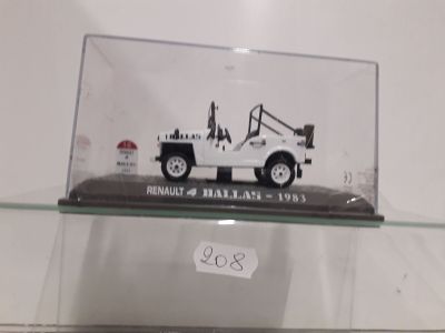 a display case with a model of a truck in it