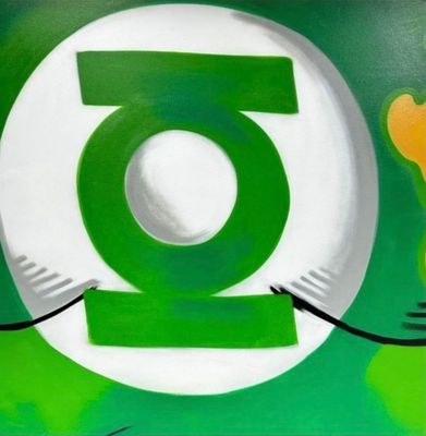 JOHN CRASH MATOS (NÉ EN 1961) Green Lantern, 2014