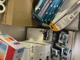 a lot of boxes that are stacked up on a shelf
