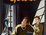 an image of a cartoon book with a picture of two men talking to each other