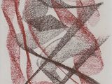 l'image d'un dessin représentant une femme assise sur une chaise
