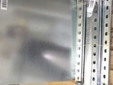 a lot of metal items that are on a shelf