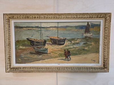 une photo d'un tableau accroché au mur