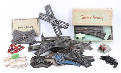 a box of train tracks and a box of other train tracks