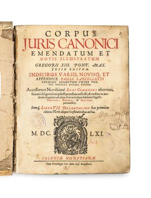 an old book with a picture of a lion on the front cover
