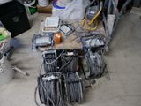 a lot of wires that are sitting on a table