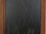 a painting of an old wooden frame with a black background