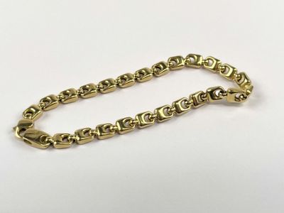 Bracelet en or 750 millièmes. Poids : 8. - Photo 1