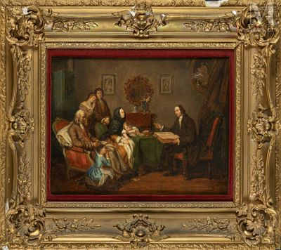 Ecole française du début du XIX ème siècle, suiveur de Greuz…