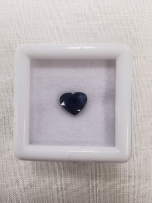 SAPHIR blue Australie Coeur 7,3 x 6 1,08ct