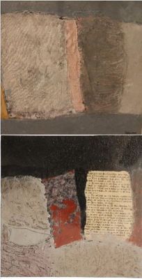 Laurence INNOCENTI (1950) Suite de deux compositions, 2003