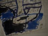 a picture of a piece of art on a table
