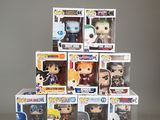 a lot of pop vinyl figures stacked on top of each other