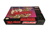 the box for the nintendo super nintendo game is open and ready to be played