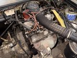 a small engine in the trunk of a car
