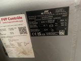 a label on the back of a machine that says fyp control