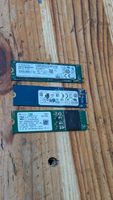 LOT DE 3 DISQUES DURS SSD MVE 256 GB - TVA RECUPERABLE