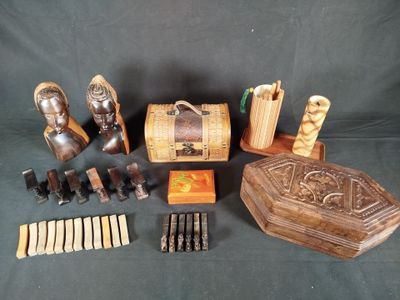a lot of items that are sitting on a table