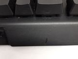 a close up of a computer keyboard on a table