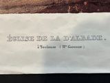 a piece of paper that has a picture of a man riding a horse