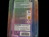 a plastic container filled with a toothbrush and toothpaste