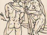 une image représentant deux hommes debout l'un à côté de l'autre