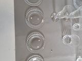 a picture of a bunch of empty wine glasses in a box