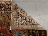 a close up of a rug on the floor