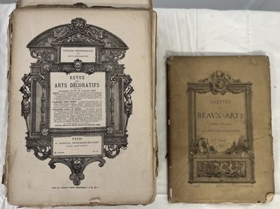 Revues des Arts Décoratifs (état moyen) + gazette des Beaux …