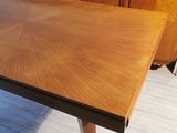 an image of a wooden table in a room