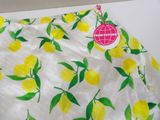 a picture of a dress with lemons on it