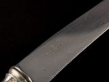 a knife that is sitting on top of a table