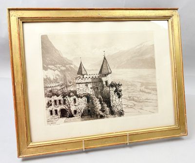 DREVET (Joanny). Le château de Miolans. - Photo 1