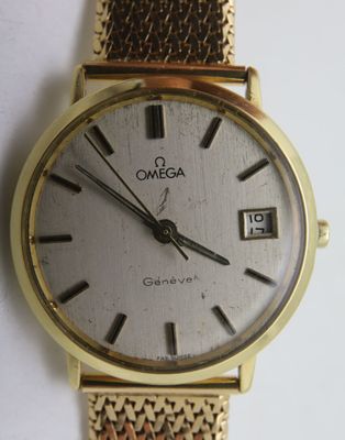 OMEGA Montre bracelet homme en or