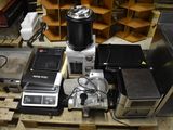 a lot of different items that are sitting on a pallet