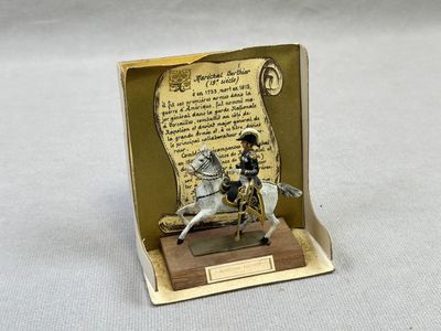 C.B.G MIGNOT - Maréchal Berthier, figurine en plomb peinte