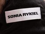 a close up of a label on a person ' s jacket