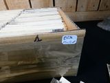 a box full of files sitting on a table