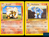 two pokemon cards with a picture of a tiger and a tiger