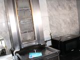 an image of a commercial kitchen with stainless steel appliances