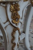 magnifique table de style Louis XV – avec plateau en marbre … (photo 4)