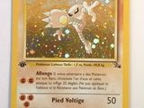 a pokemon card with a picture of a cat on it