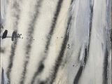une image représentant un tableau sur lequel figure un oiseau perché sur une feuille de papier
