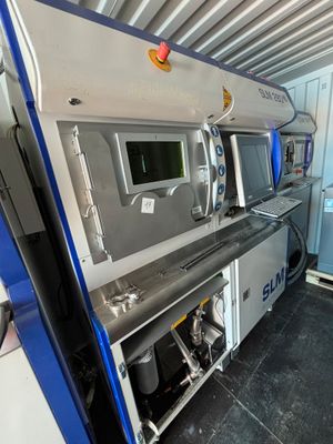 an image of a machine that is inside of a building