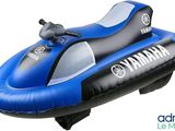 a close up of an inflatable boat on a white background