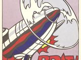 une image représentant une affiche sur laquelle figure un dessin humoristique représentant une navette spatiale
