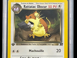 an image of a pokemon card with a picture of a rattaac obscur