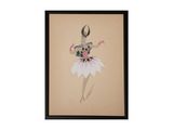 une image représentant un tableau d'une ballerine en tutu