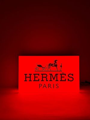 Enseigne lumineuse Hermès